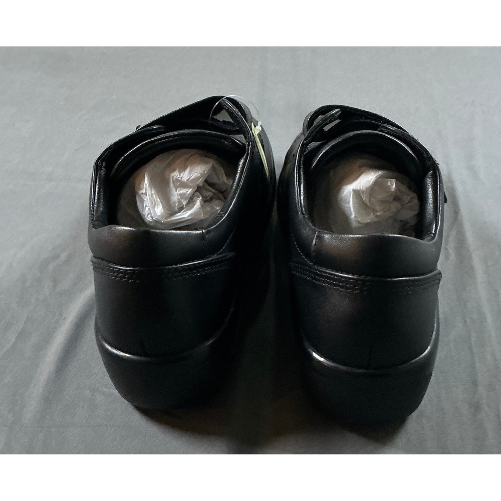 Apex B3000W Womens Black Leather Ambulator Shoes Hook Loop Strap Size 7.5 MED - Picture 3 of 10